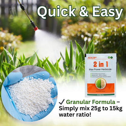 🔥LOWEST PRICE - 50% OFF🌿AEXZR® 2 in 1 Max Power Herbicide