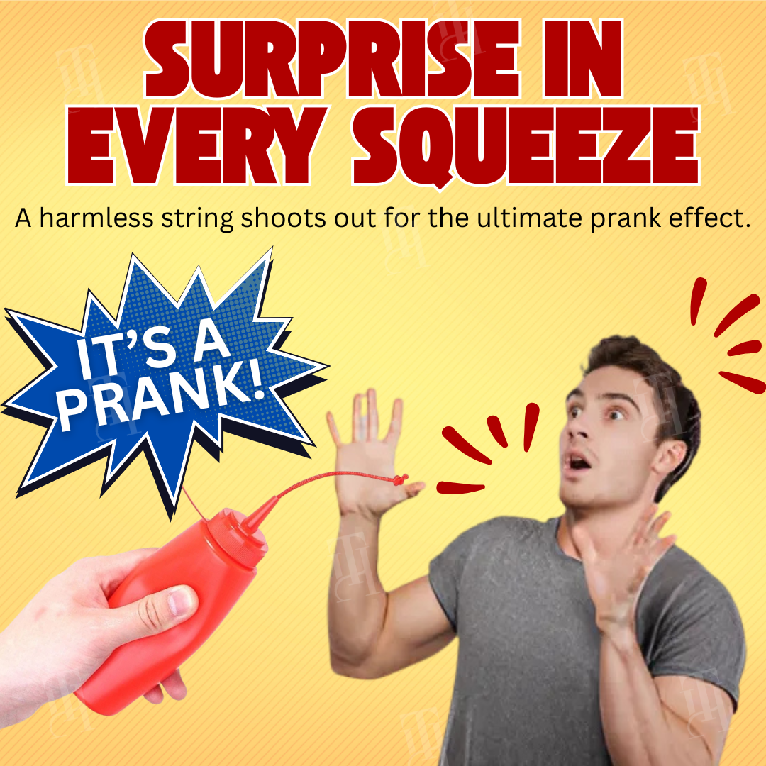 ⚡FLASH DEAL | AEXZR® Squeeze Surprise Tomato and Mustard Prank Bottle – 50% OFF Today! ⚡